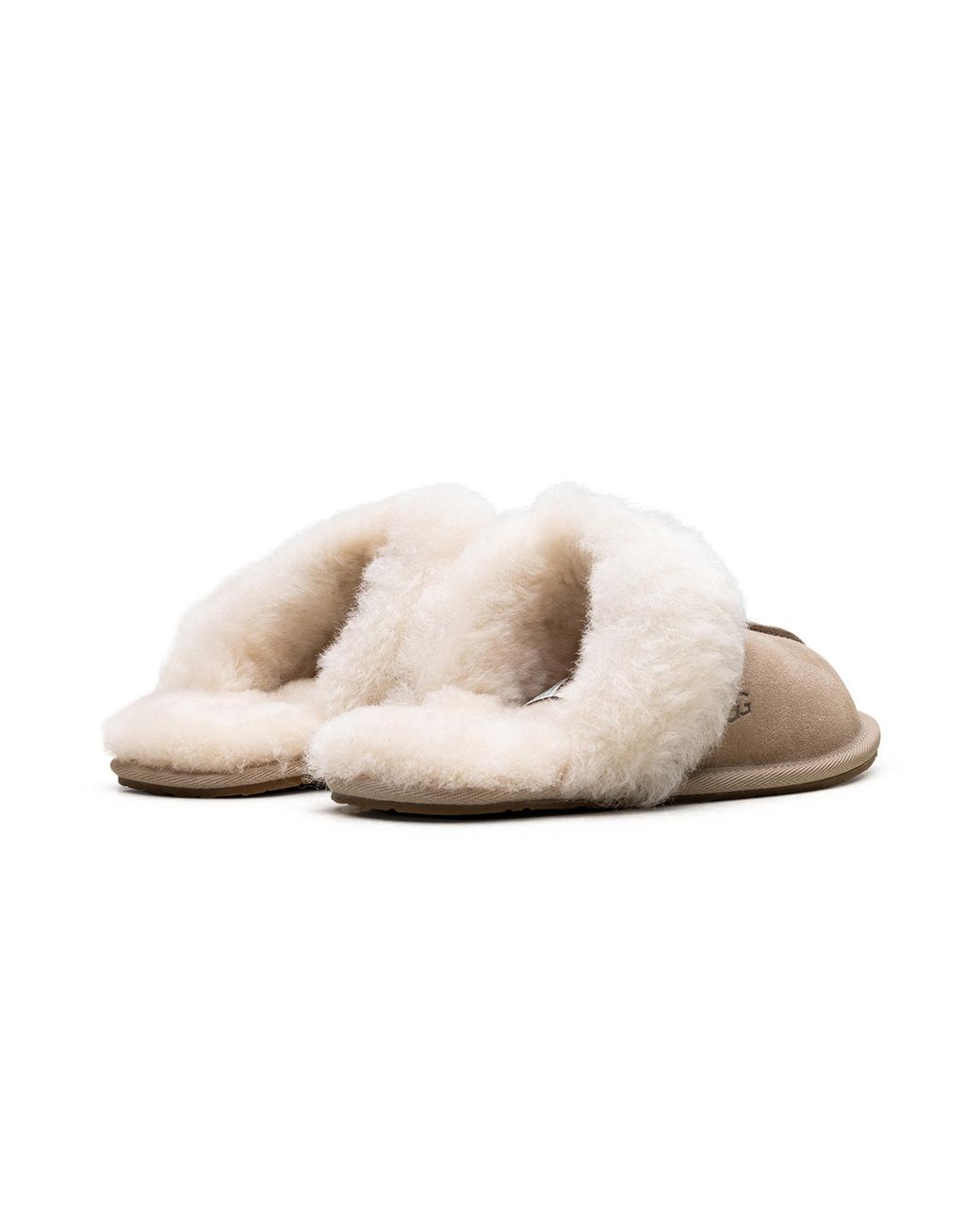 Ugg Black Scuffette Ii "Sand" 1106872 San"