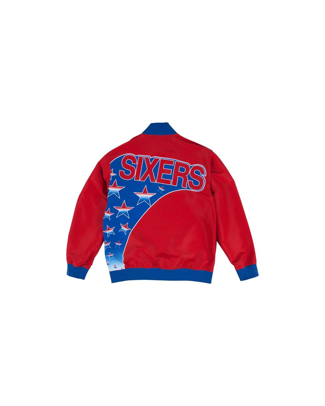 Mitchell & Ness Red Nba Authentic Warm-Up Jacket "1993-94 Philadelphia 76Ers for men