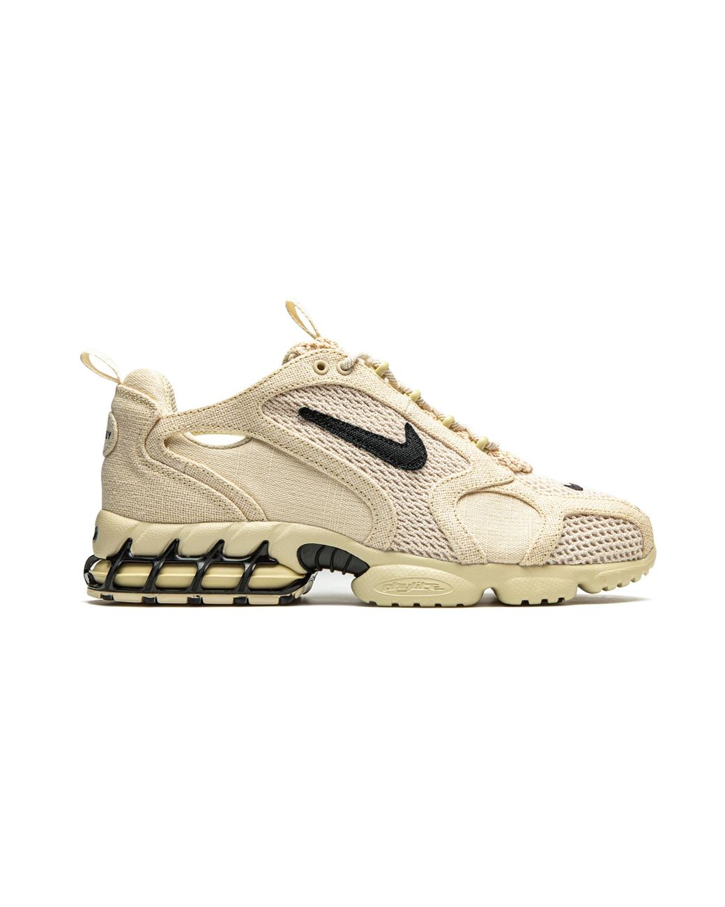 Nike Black Air Zoom Spiridon Caged "Stussy for men