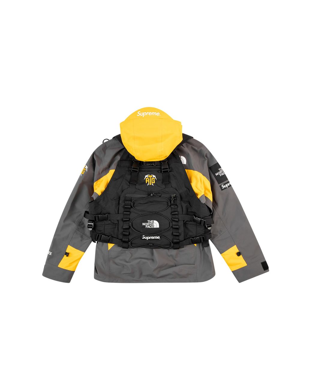 Supreme Black Tnf Rtg Jacket + Vest "Ss20" Su8985"