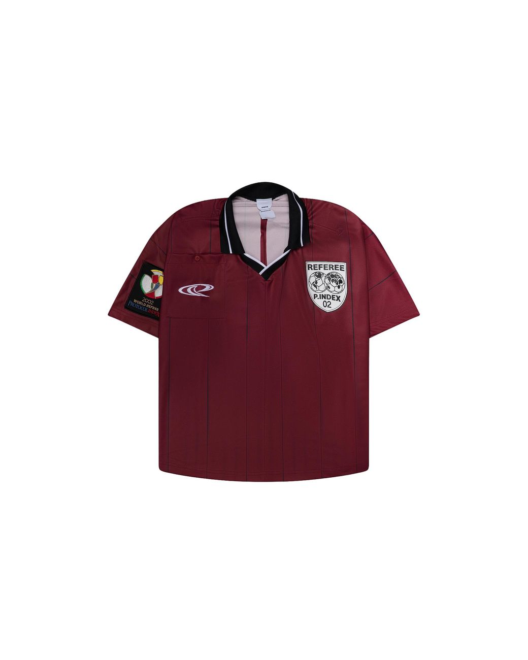 Protocol Index Red Referee Football Jersey Pi00032" for men