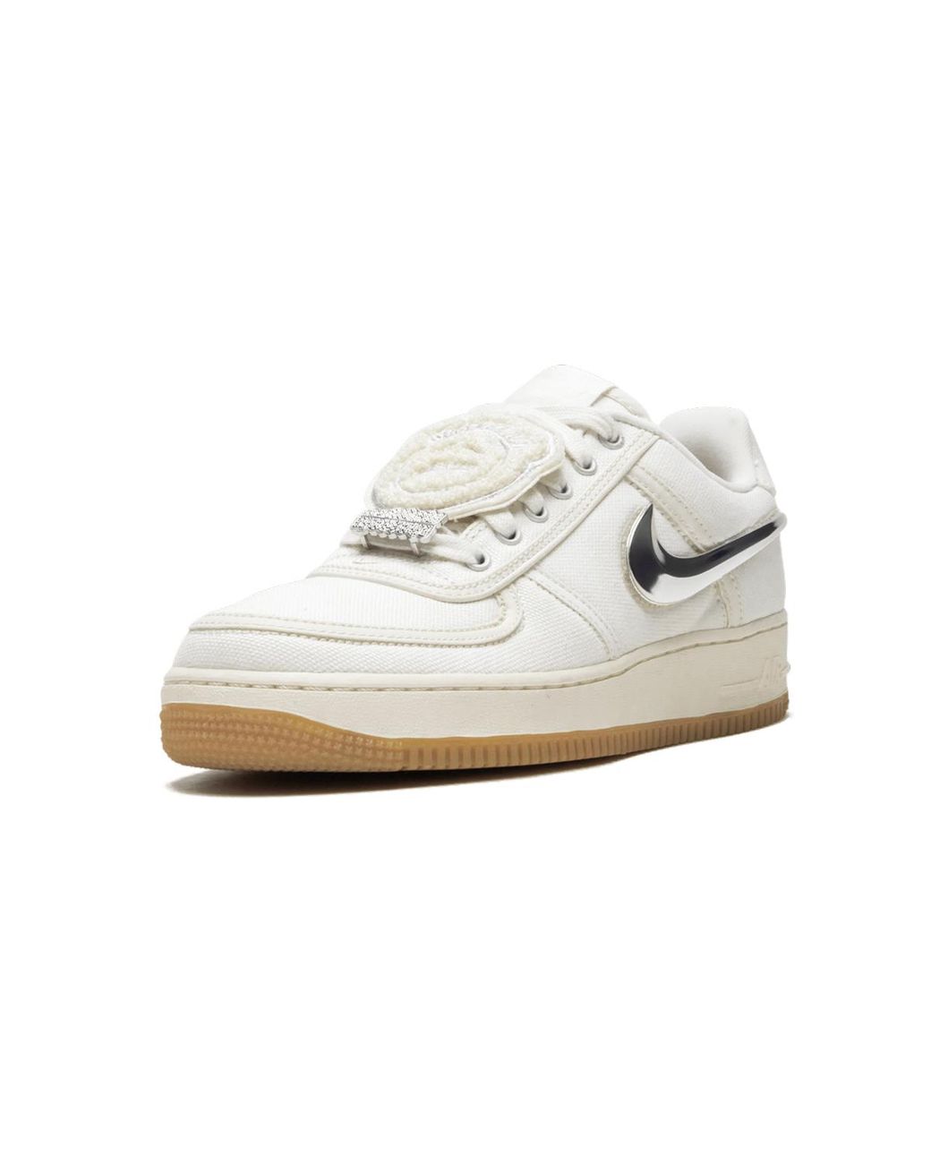 Nike Black Air Force 1 Low "Travis Scott for men