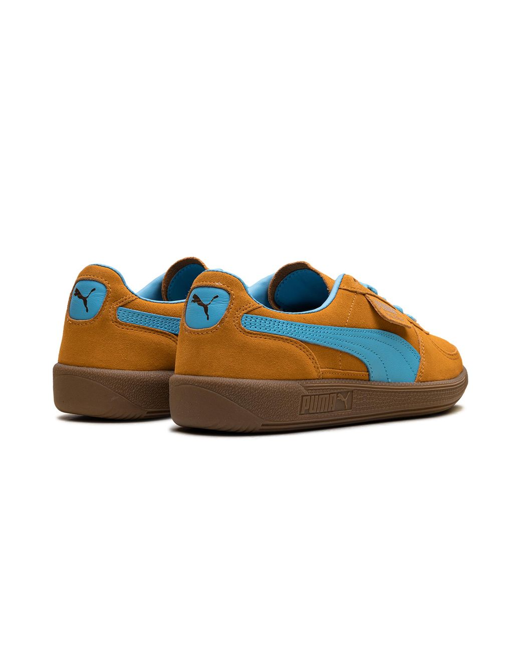 PUMA Black Palermo "Dark Cheddar Bright Aqua" 396463 13" for men