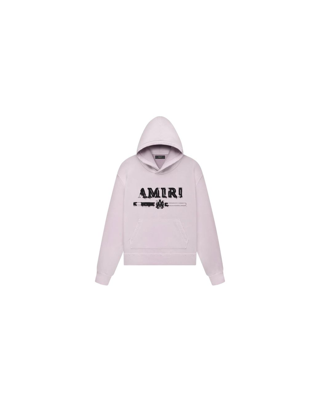 Amiri Black Ma Bar Applique Hoodie Ss23Mjl013 379" for men