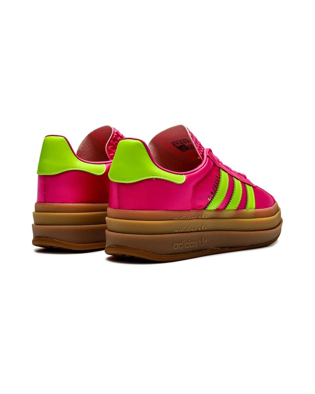 Adidas Black Gazelle Bold "Slime Fuchsia" Ji2705"