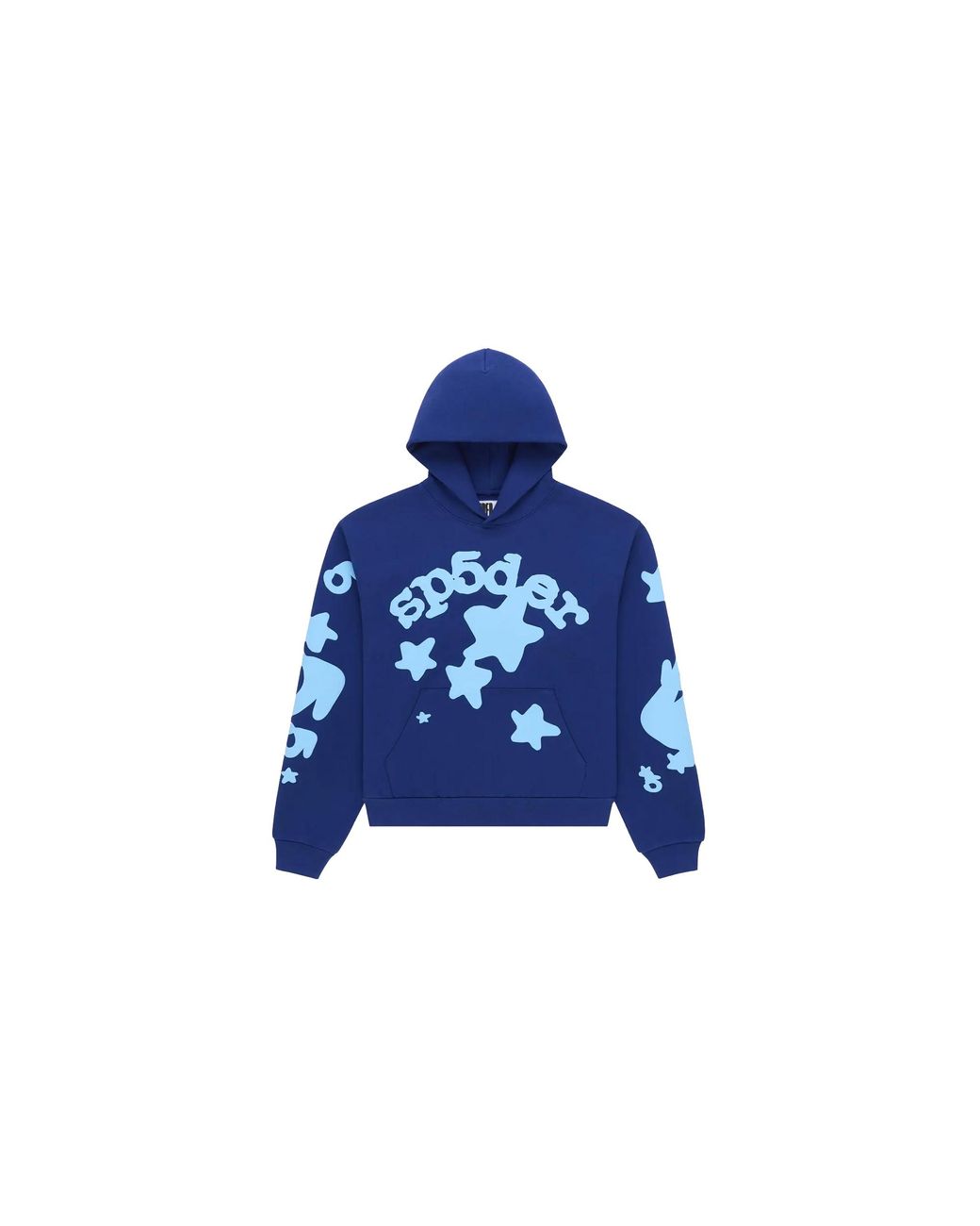 Sp5der Blue Beluga Hoodie 399" for men