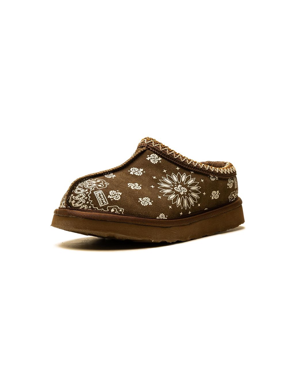 Bravest Studios Brown Paisley Slippers Bs43" for men