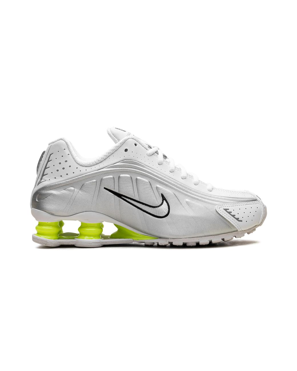 Nike Black Shox R4 Metallic Volt" Ar3565 102"