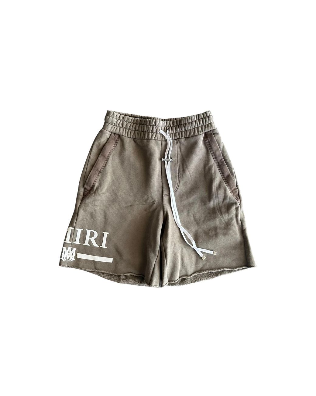 Amiri Black Ma Bar Logo Shorts & 3Ka0009Smrstho" for men