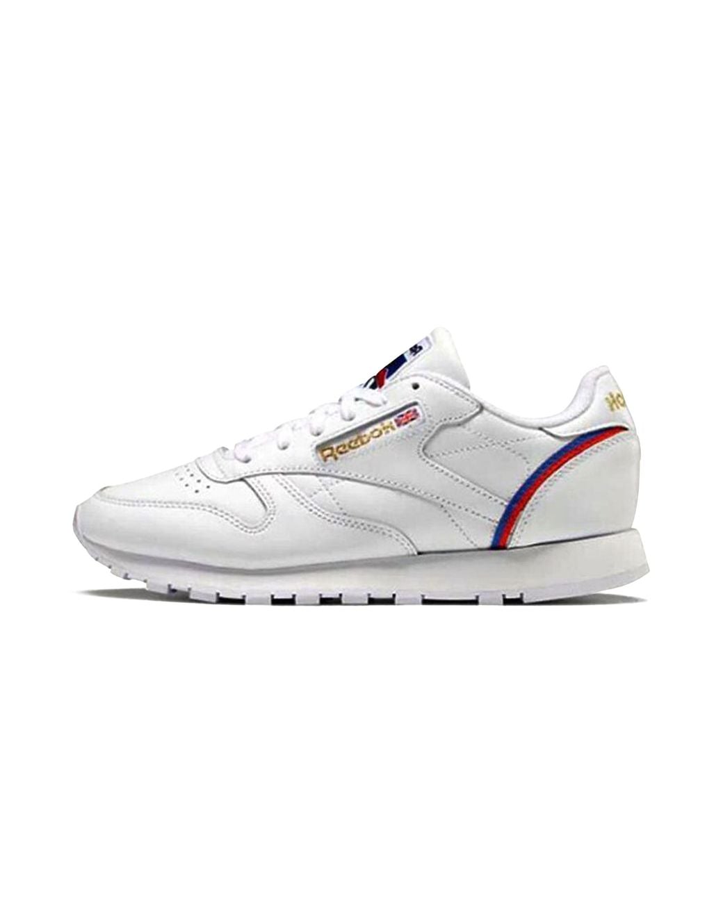 Reebok Black Classic Leather "Collage Of Flags" Eg5975"