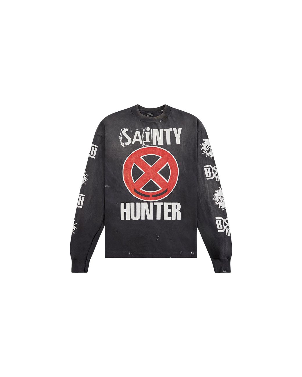 SAINT Mxxxxxx Black Sainty Hunter Long Sleeve T-Shirt Sm Mk8 0000 C31" for men