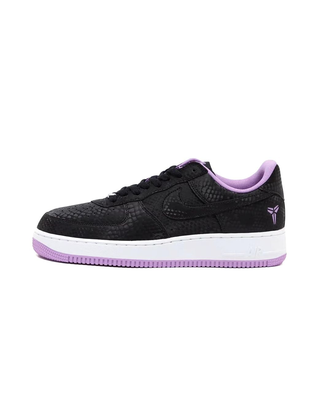 Nike Black Air Force 1 Low "Kobe Bryant Forever Stardust" Ib0018 007" for men