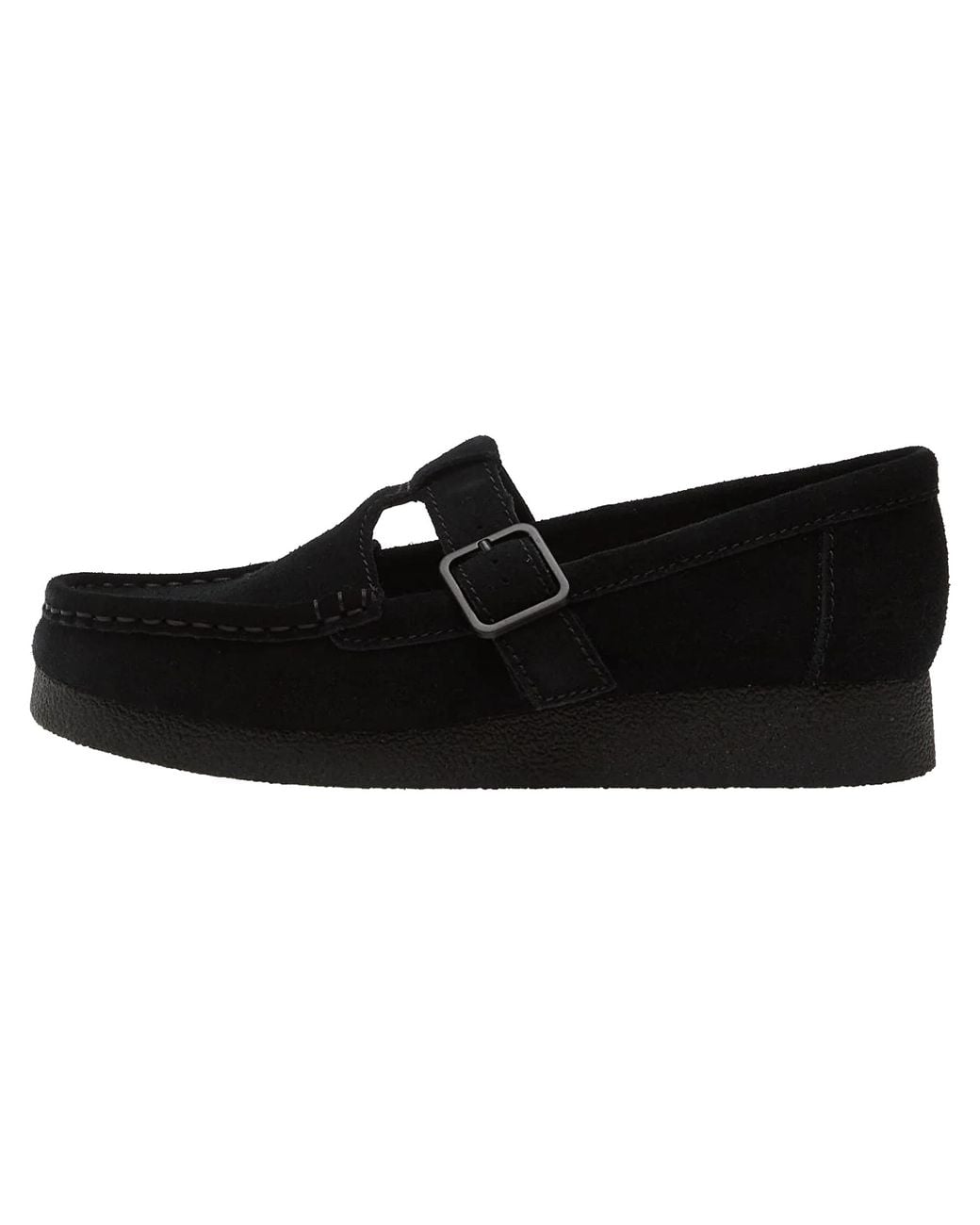Clarks Black Originals Wallabee Evo Bar Suede" 26183153"