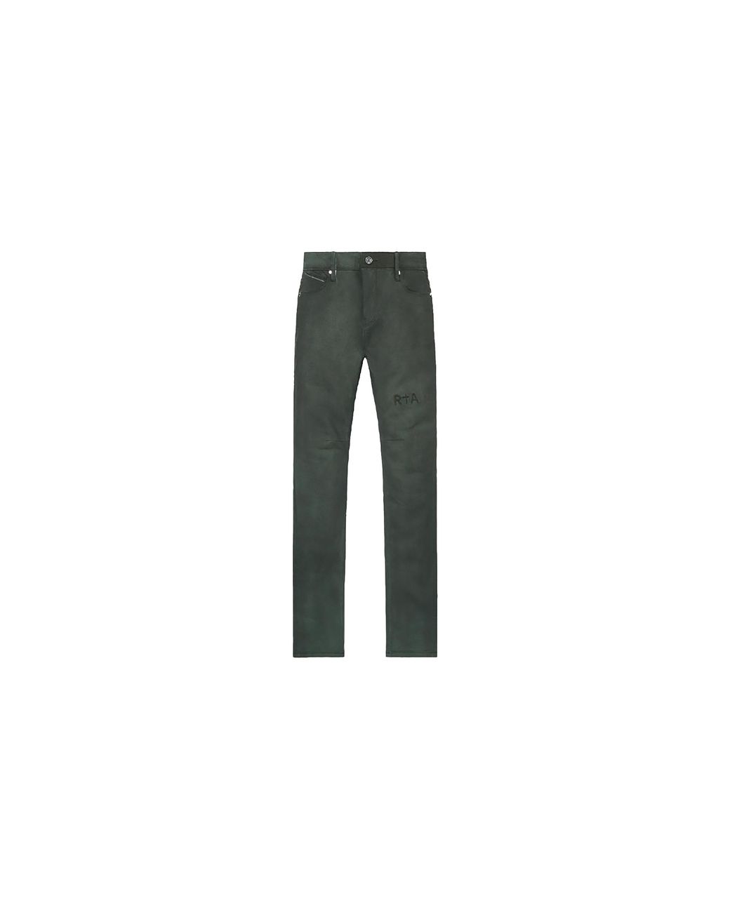RTA Black Bryant Skinny Jeans "Dusty Triple Cross" Mlfqd1085 B1205Dotcs" for men