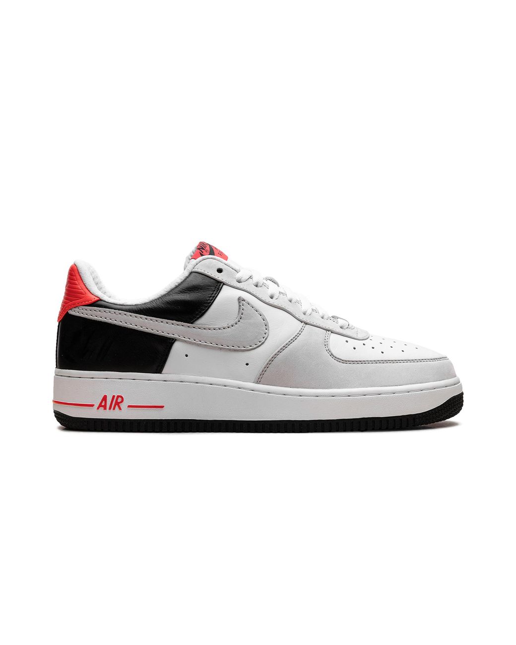 Nike Black Air Force 1 Low Premium "Infrared" 318775 101" for men