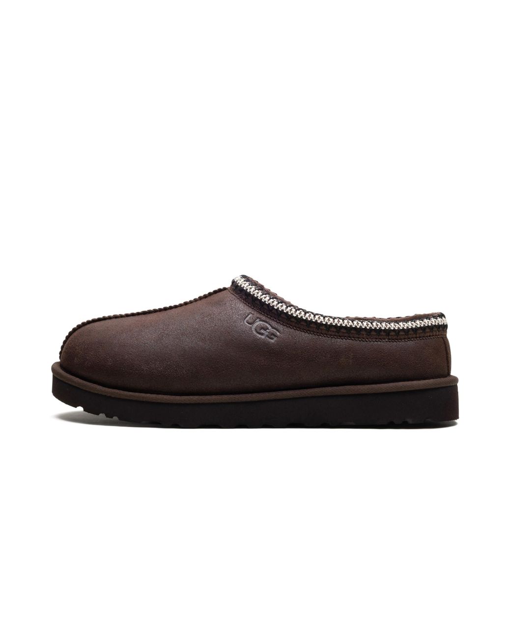Ugg Black Tasman Distressed Slipper "Burnt Cedar" 1158172 Bcdr" for men
