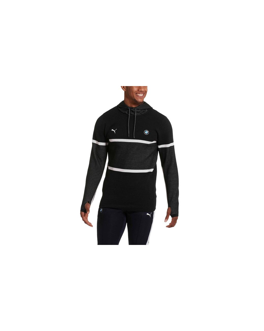 PUMA Black Bmw Motorsport Evoknit Midlayer 577777 01" for men