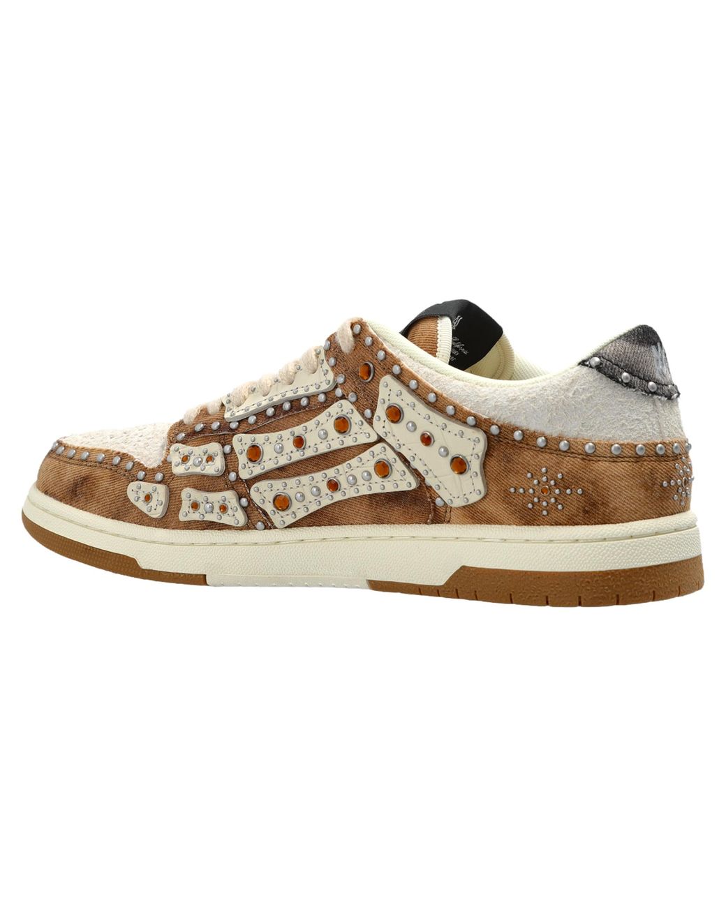 Amiri Black Skel Top Low "Stud Dark" Amsnsn1002 200" for men