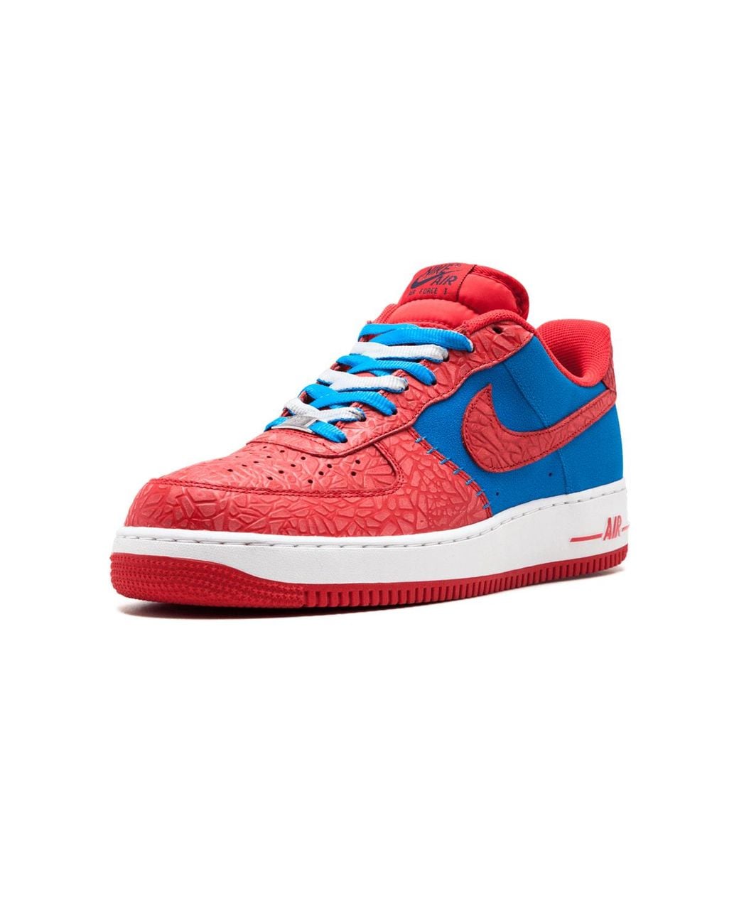 Nike Blue Air Force 1 Low "Photo Hyper" 488298 412" for men