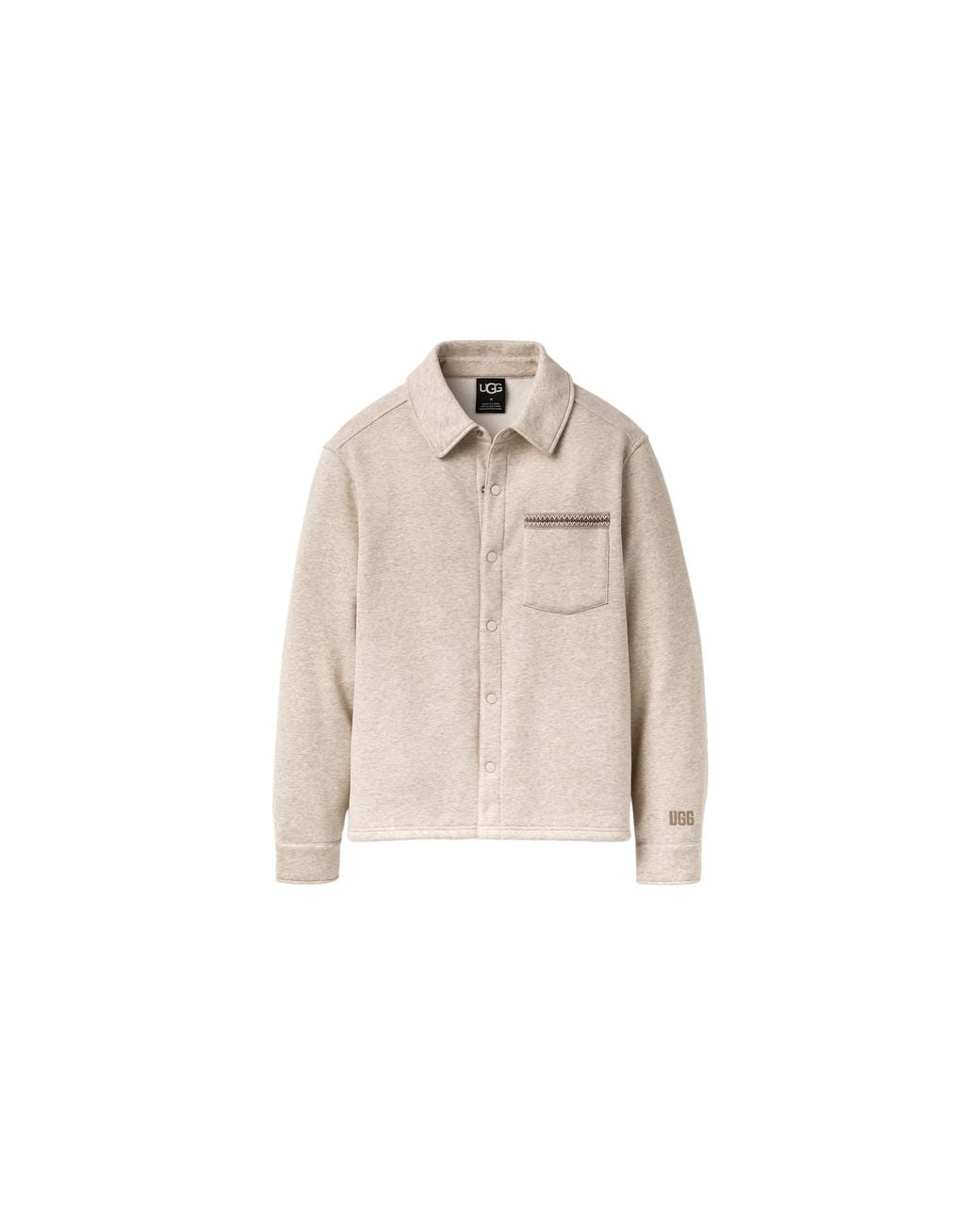 Ugg Black Tasman Shirt Jacket "Caribou" 1184570-Cbhh" for men