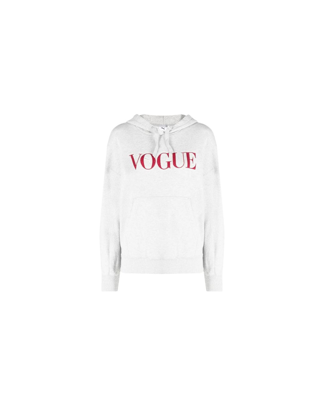 PUMA Black Vogue Oversized Hoodie "Light Heather" 536691 04"