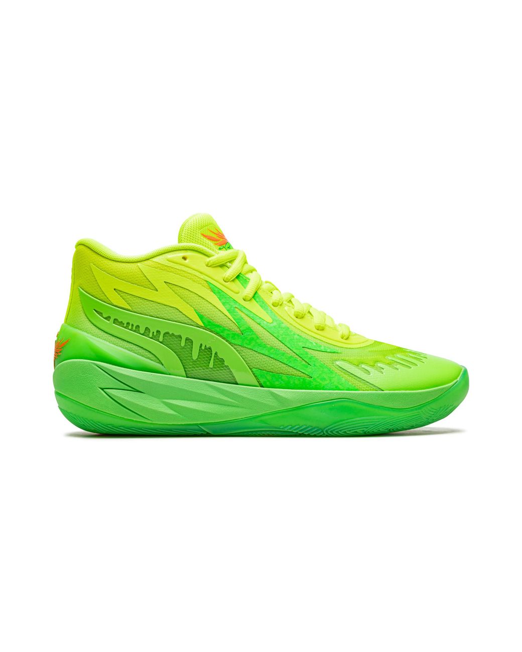 PUMA Green Lamelo Ball Mb.02 "Nickelodeon Slime" 377584 01"