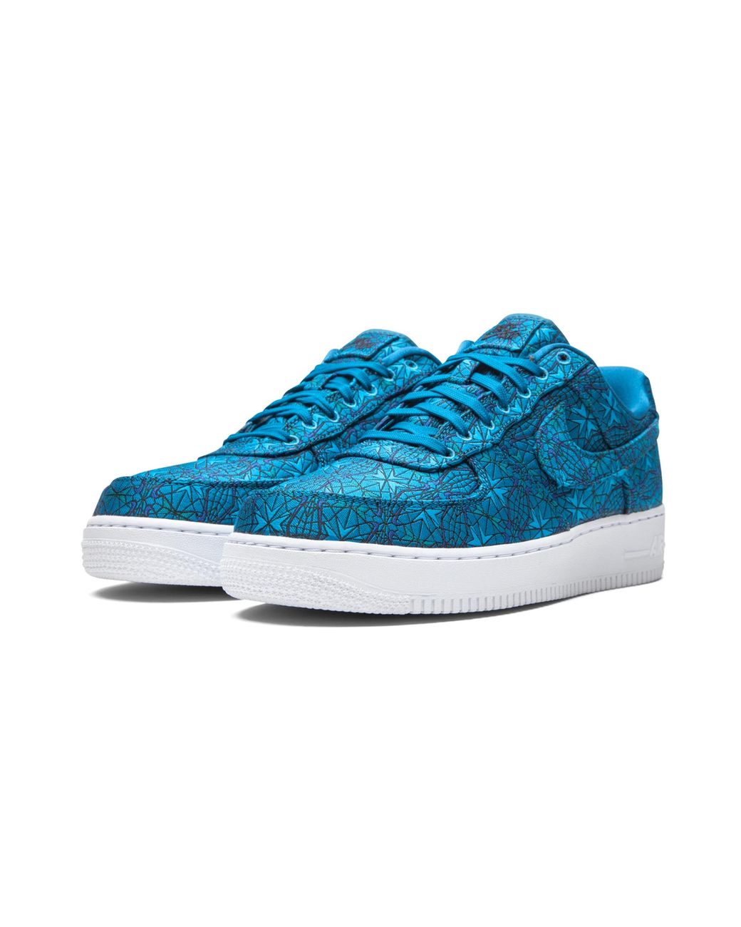 nike air force 1 low stained glass green abyss