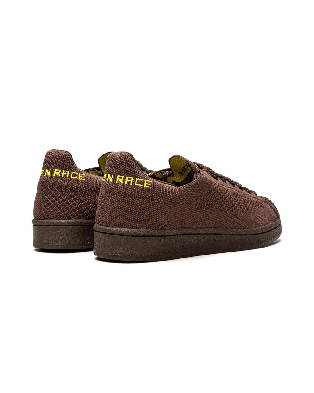 Adidas Brown Pharrell X Superstar Primeknit S42926" for men
