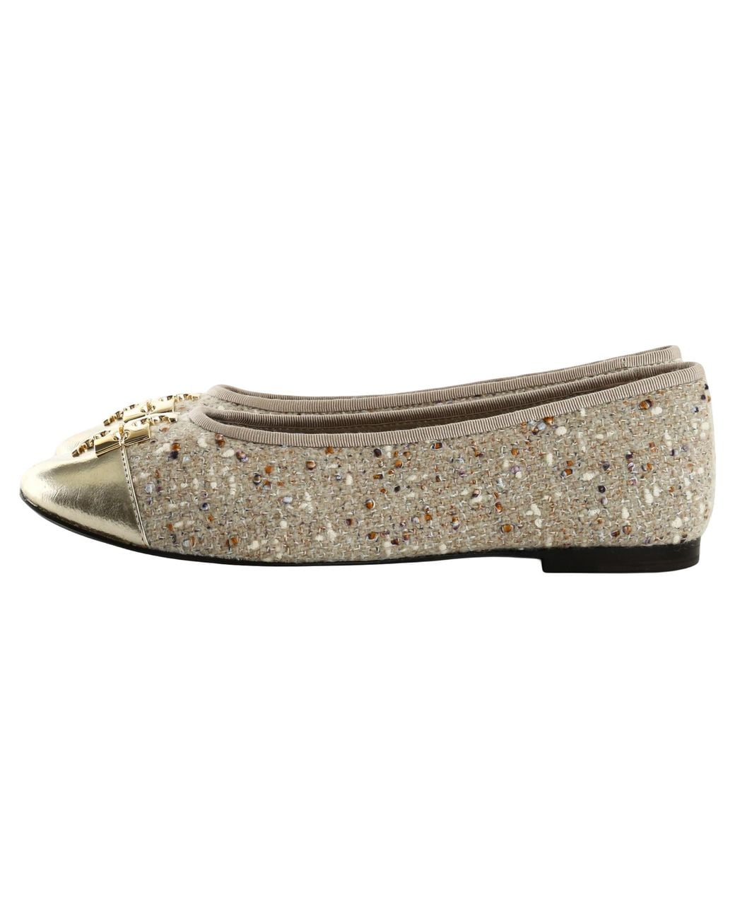 Tory Burch Black Charlie Ballet Flats "Light 190158 253"