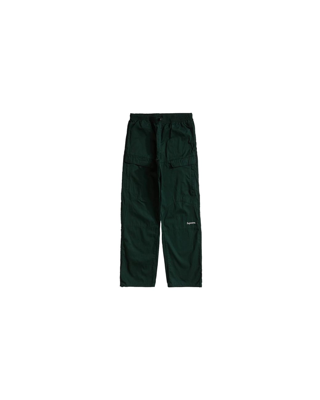 Supreme Black Cotton Cinch Pant (Fw21) "Dark" Su27452"