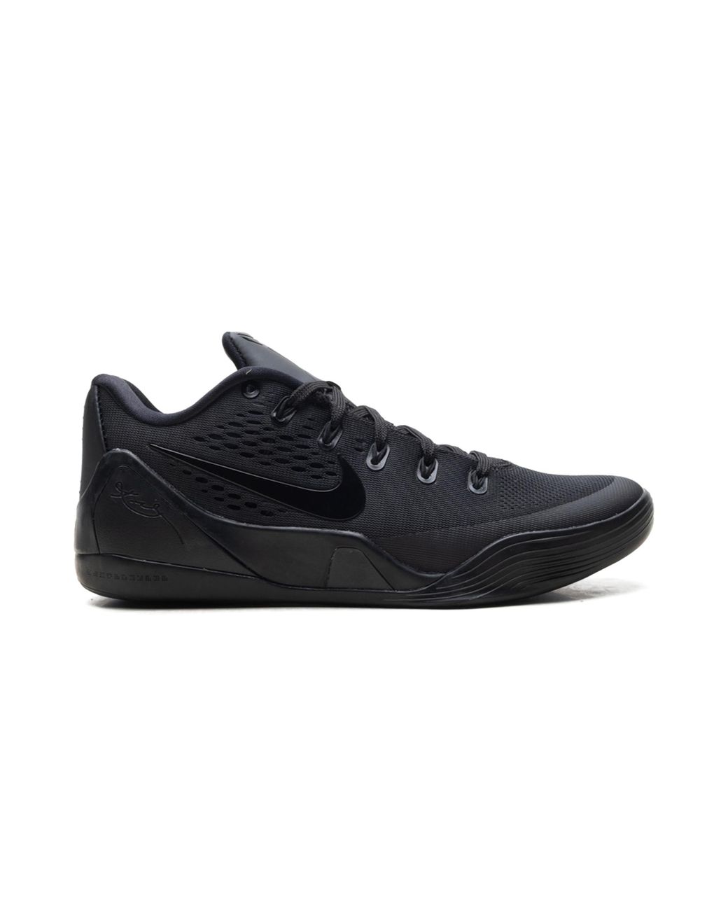 Nike Black Kobe 9 Elite Low Em Protro Tb "Triple" Ih5095 002" for men
