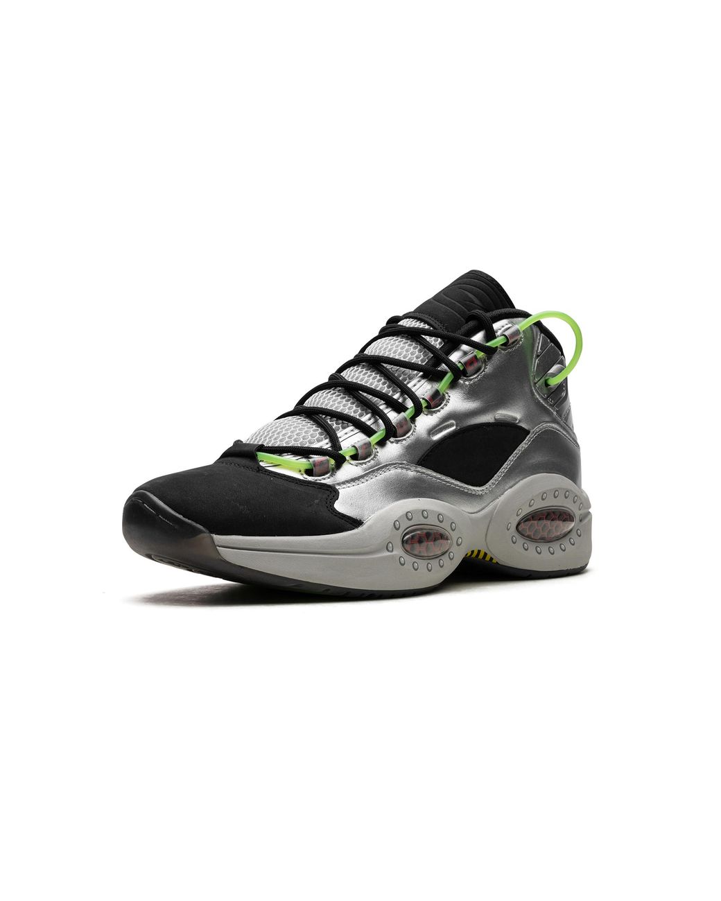 Reebok Black Minions X Question Mid "Gru" Fw7548" for men