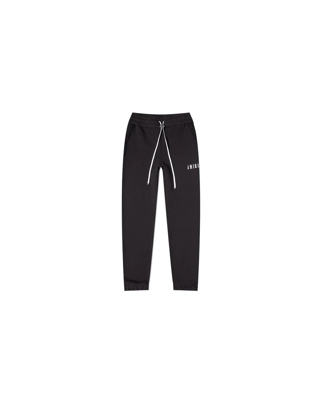 Amiri Black Puff Logo Sweatpants & Aw22Mjl020 001" for men