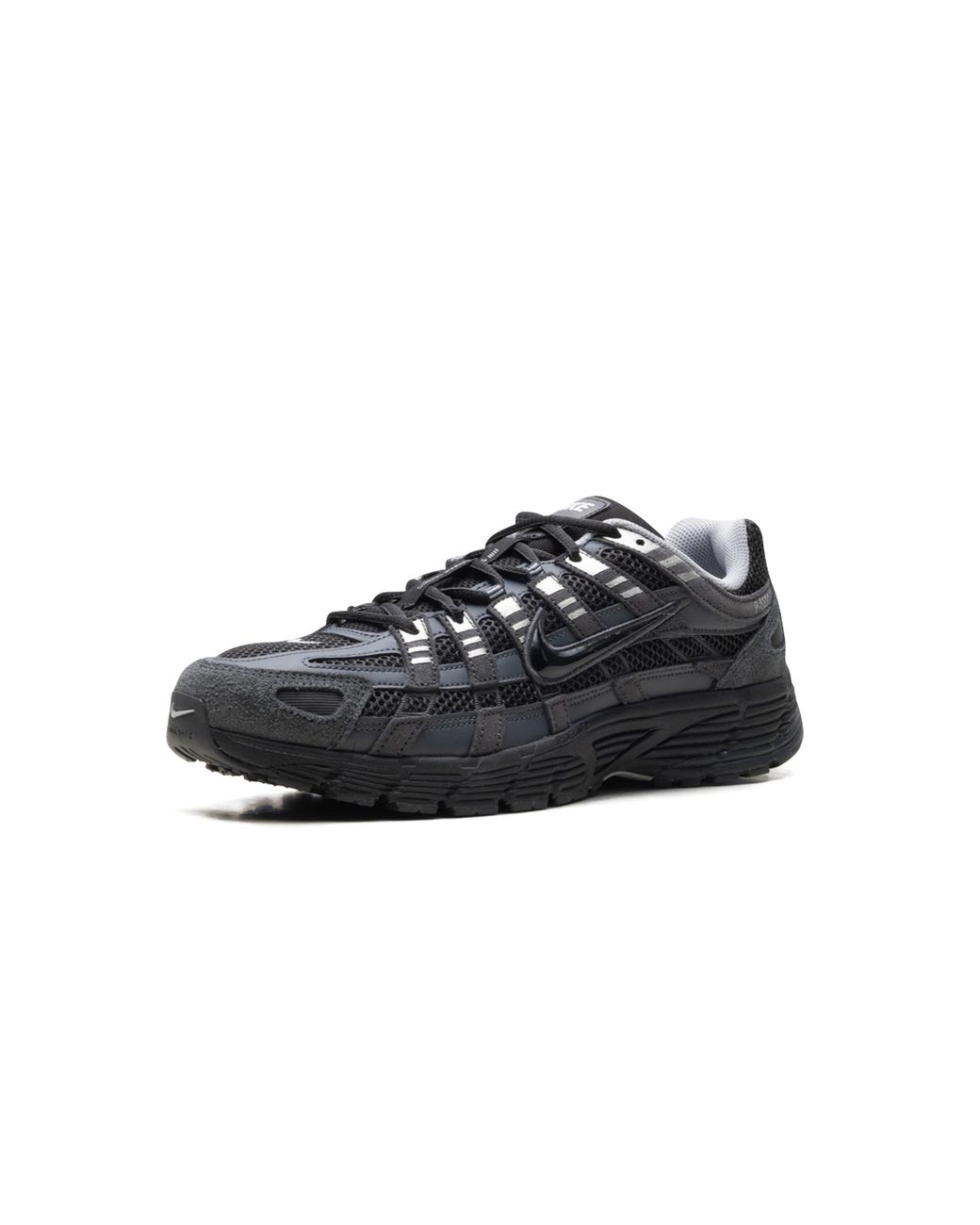 Nike Black P-6000 Suede "Anthracite Metallic" Hf0015 002" for men
