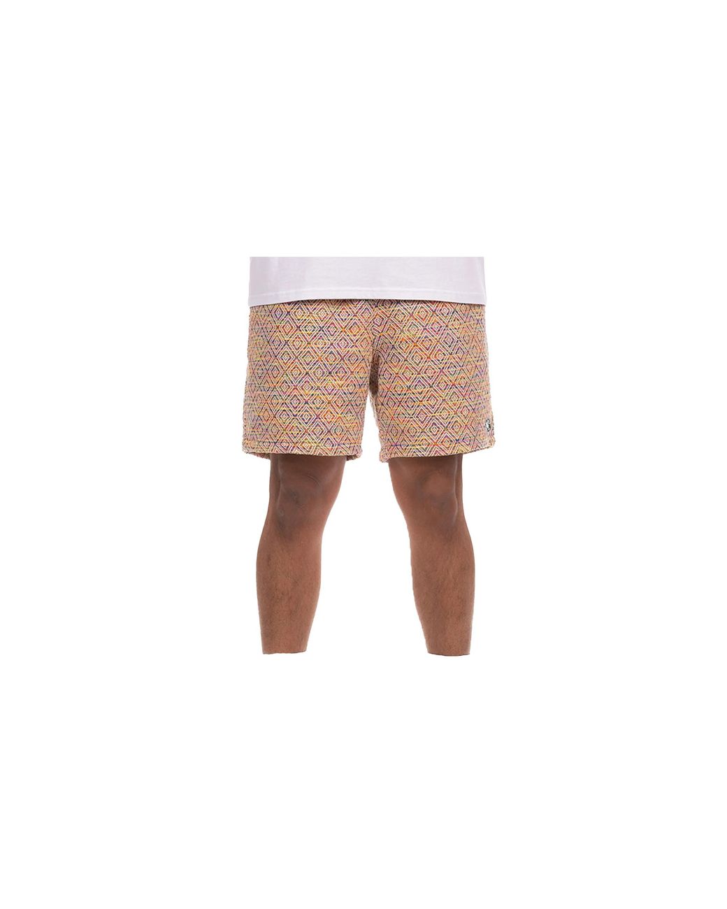 BBCICECREAM Black Rays Shorts "Apricot" 861 4103 Apr" for men