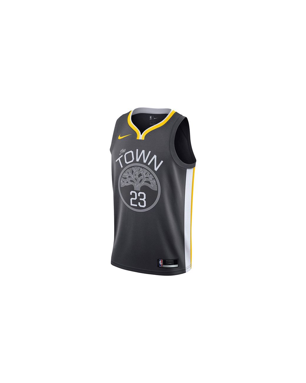 Nike Black Nba Gs Warriors Statement Edition "Klay Thompson Swingman Jersey" 877205 062" for men