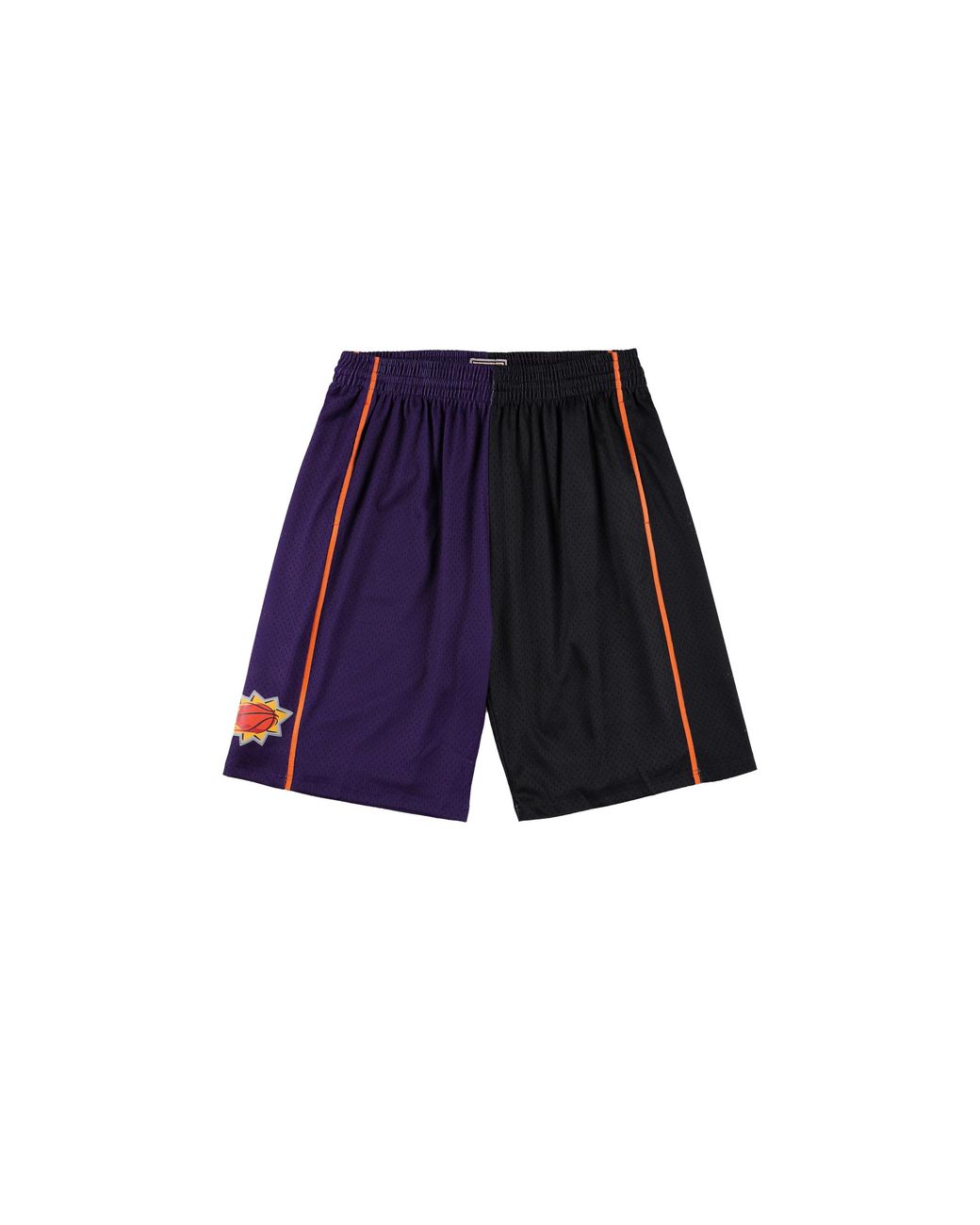 Mitchell & Ness Black Split Swingman Shorts "Nba Phoenix Suns 2001" Smsh4855 Psu01Pppbkpr" for men