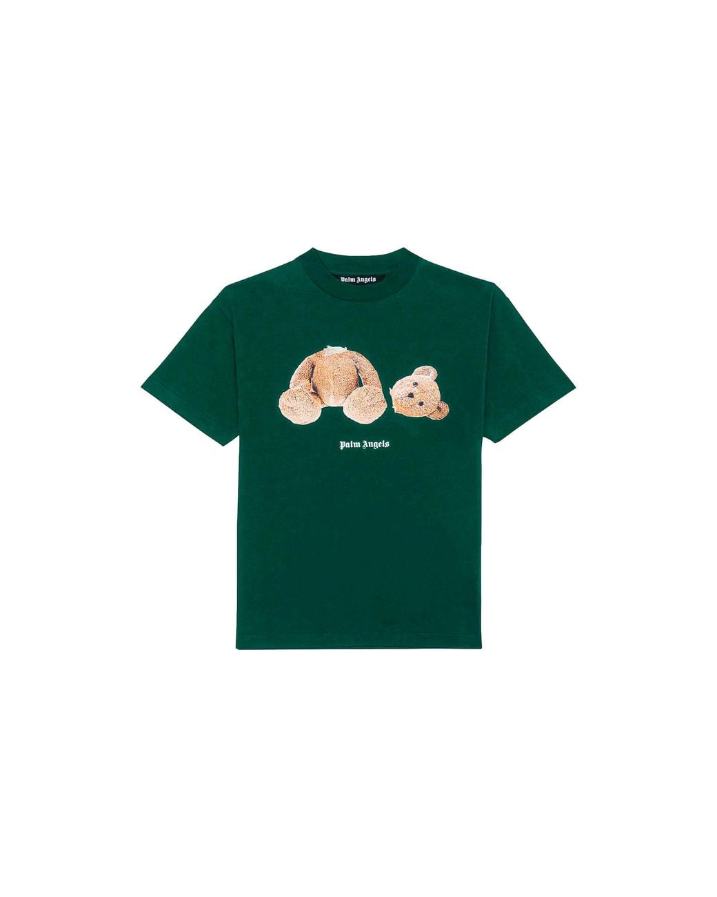 PALY Green Bear T-Shirt "Forest" Pmaa001E20Jer0035760" for men