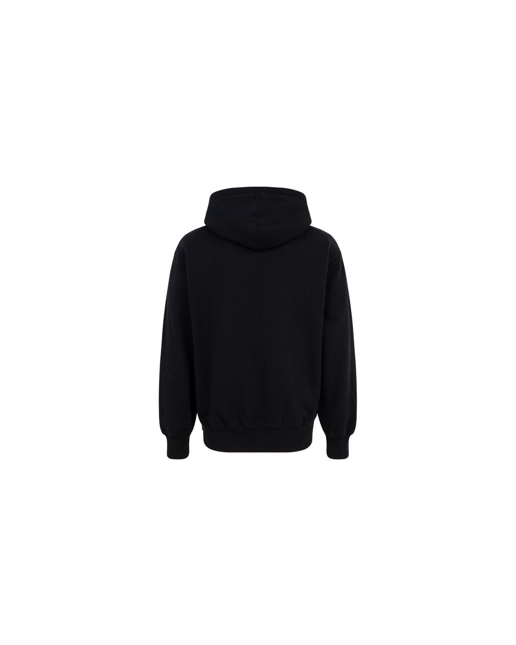 Supreme Black Denim Logo Hoodie "Ss21" Su10663"