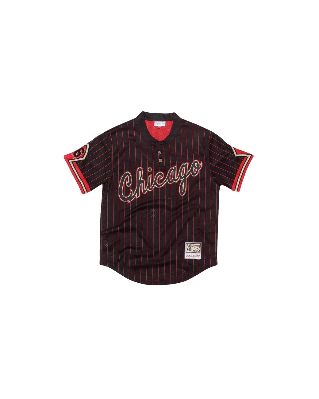 Mitchell & Ness Black Nba 6 Rings Batting Practice Jersey "Chicago Bulls for men