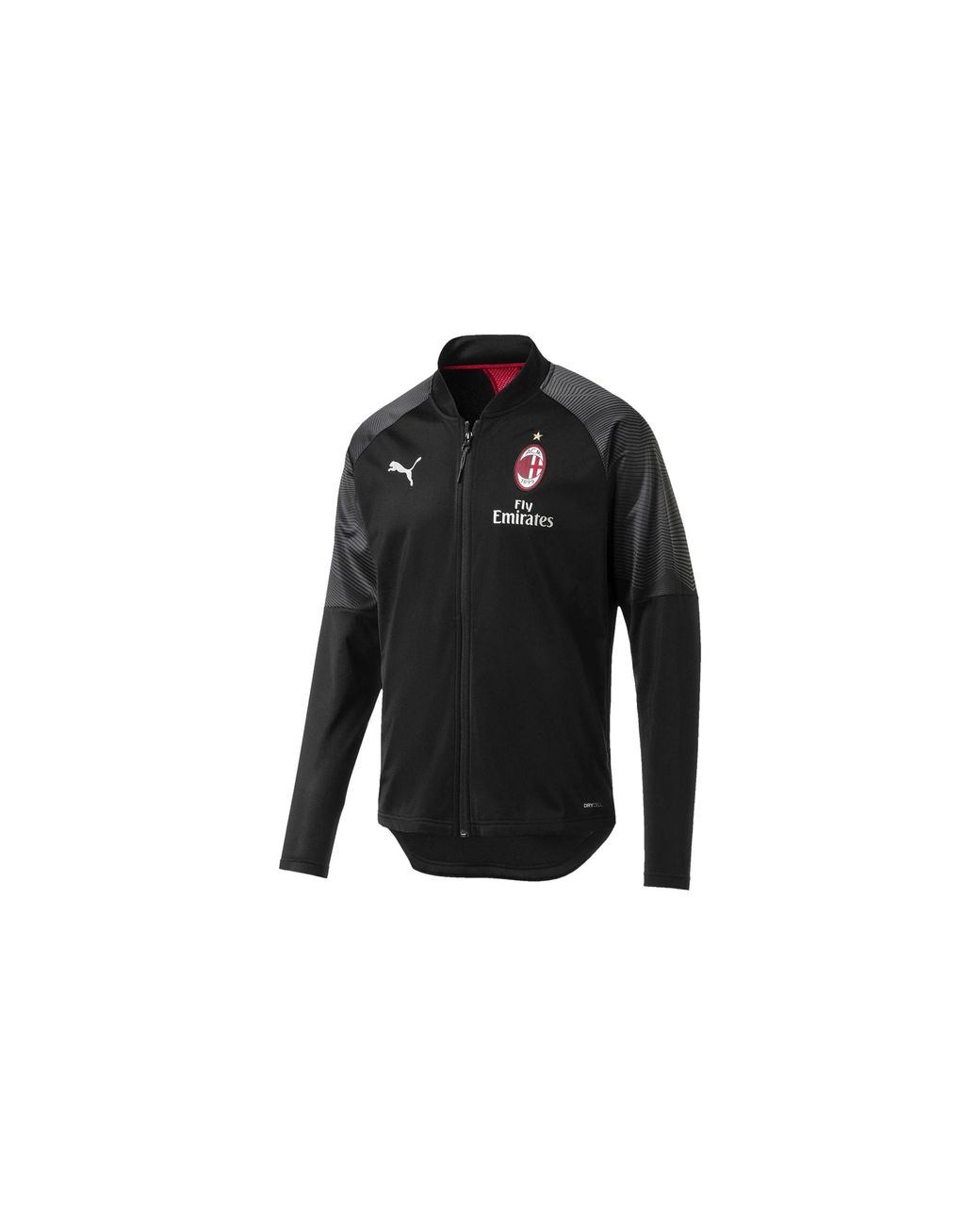 PUMA Black Ac Milan Stadium Poly Jacket Tango" 754864 01" for men