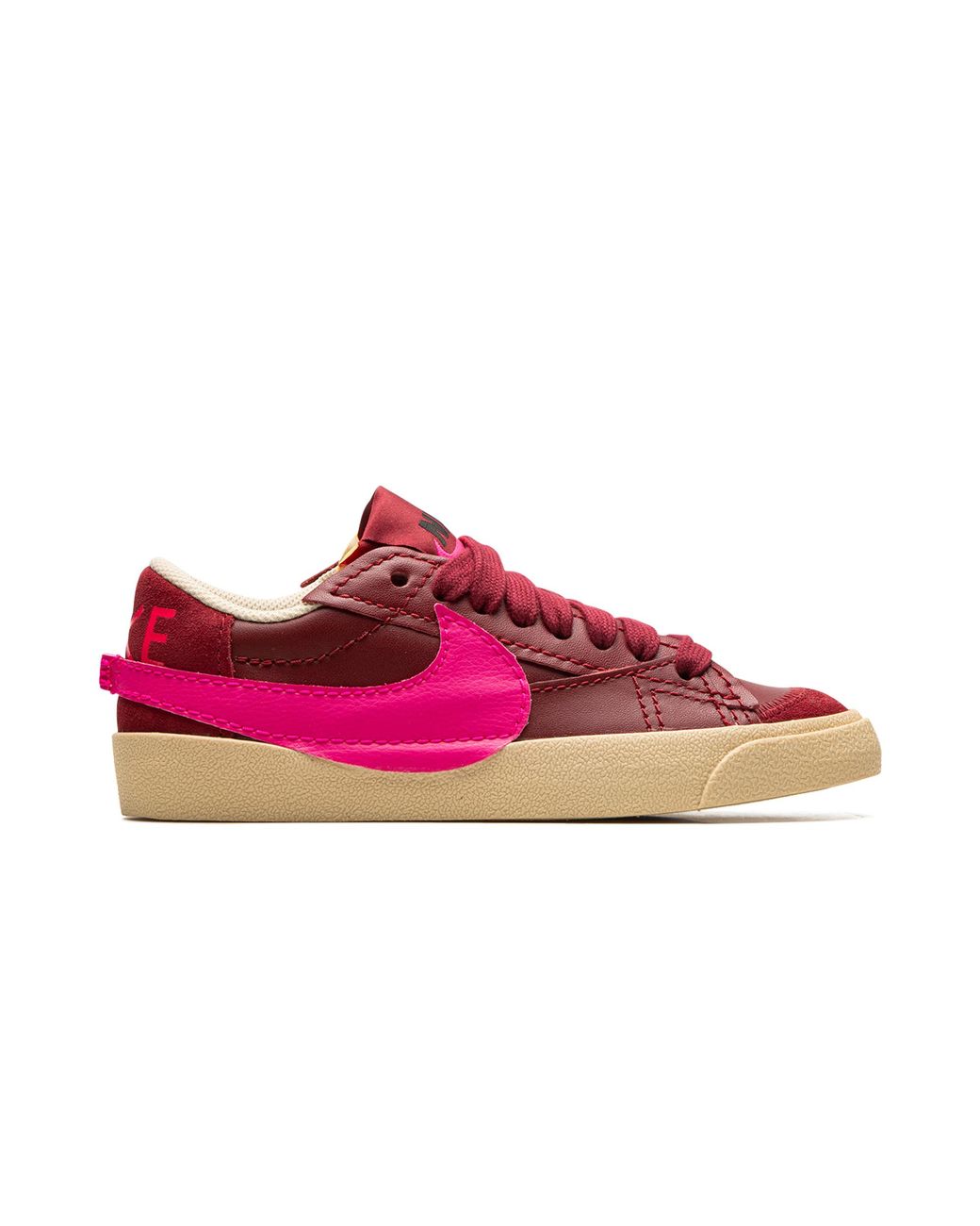 Nike Red Blazer Lo 77 Jumbo Mns "Burgundy Hot" Dq1470 600"