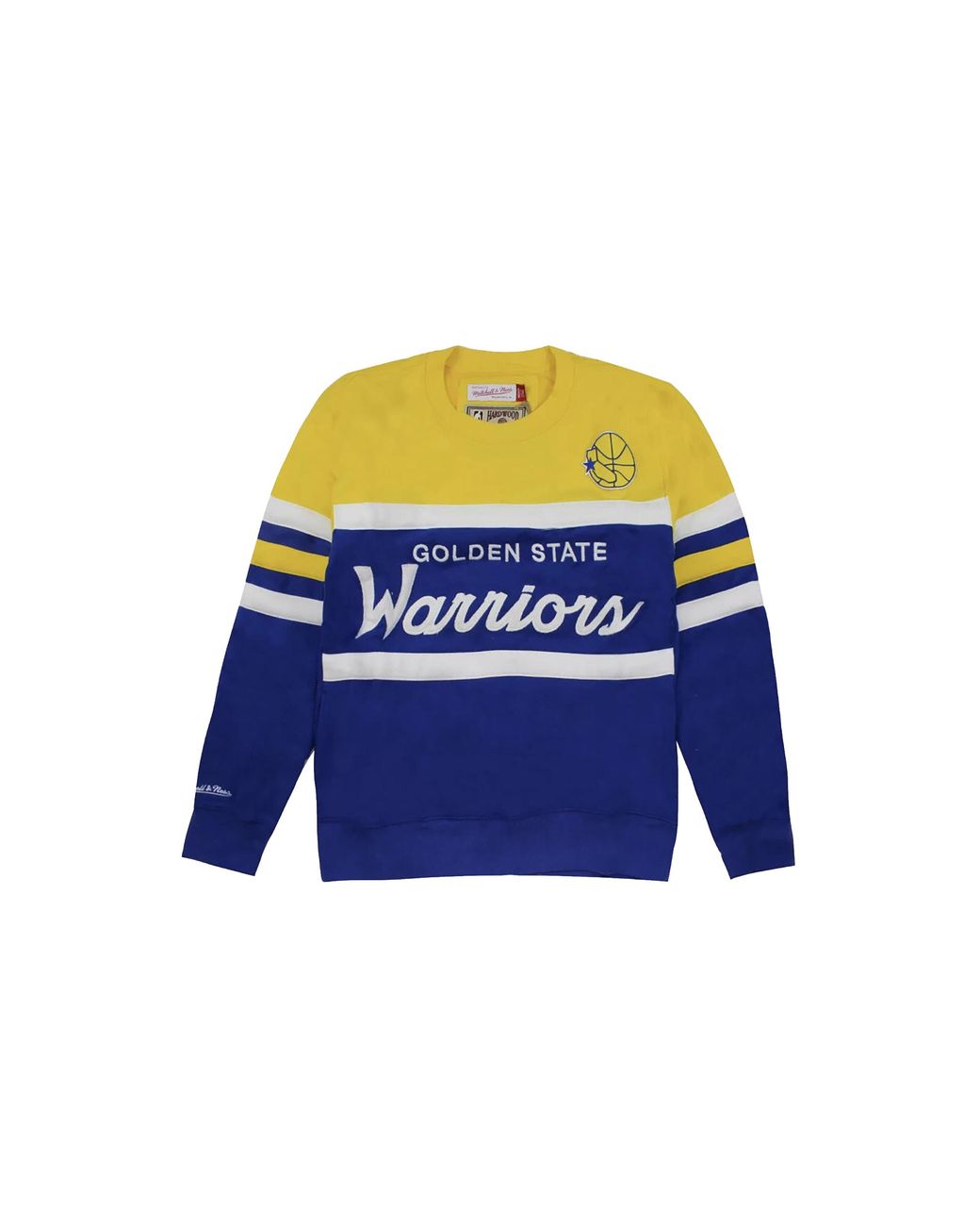Mitchell & Ness Blue Head Coach Crew Golden State Warriors "Head Coach Crew Golden State Warriors" 611Th 3A9 Agswih" for men