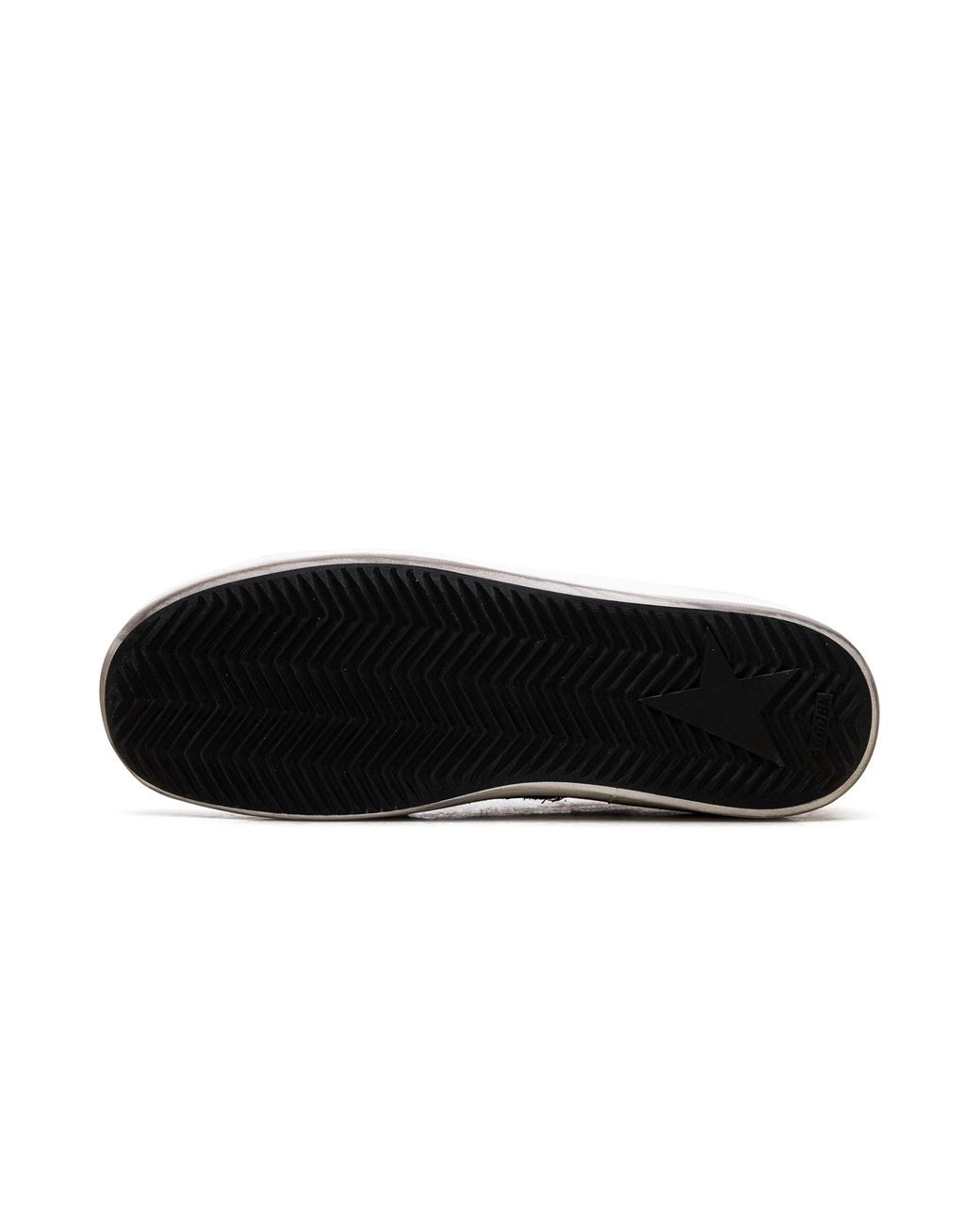 Golden Goose Deluxe Brand Black Stardan Lab Leather And Mesh With Golden Star" Gmf00128 F006429 82783" for men