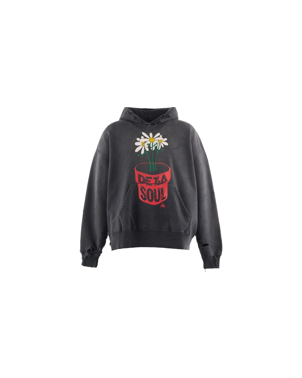 SAINT Mxxxxxx Black De La Soul Hoodie Sm Hr1 0000 C19" for men