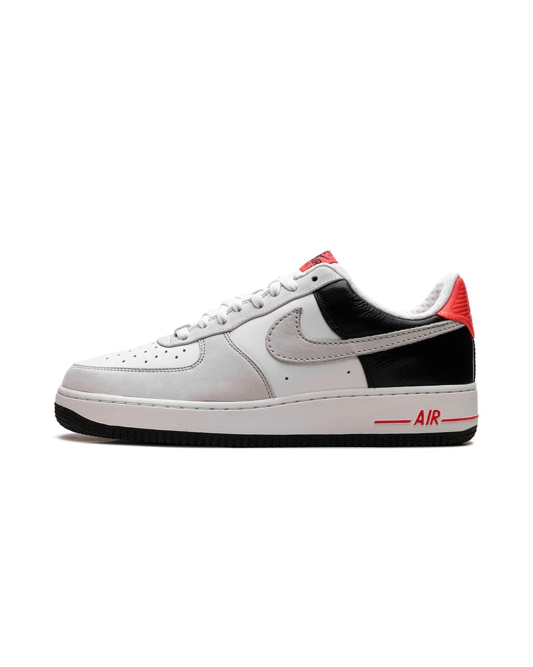 Nike Black Air Force 1 Low Premium "Infrared" 318775 101" for men