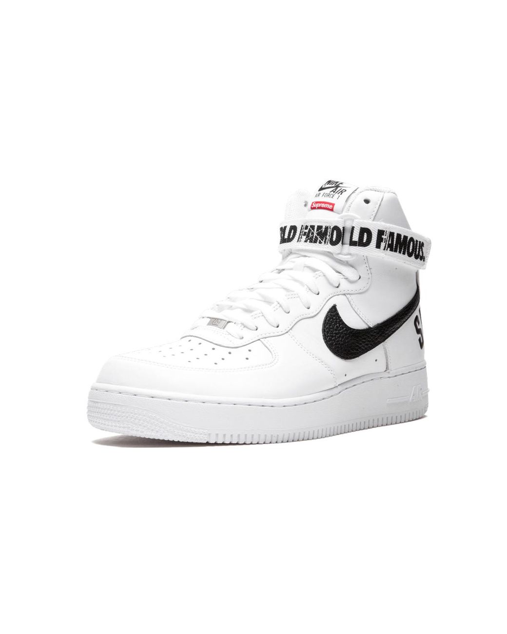 Nike Black Air Force 1 High Supreme Sp Shoes for men