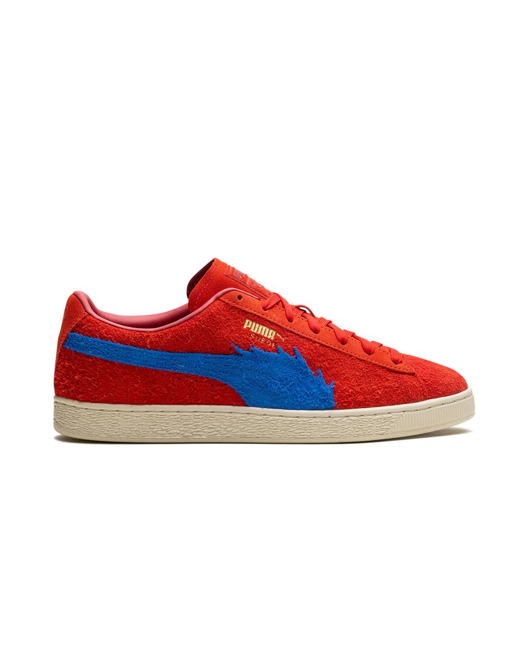 PUMA Red X One Piece Suede "Buggy" Sneakers for men