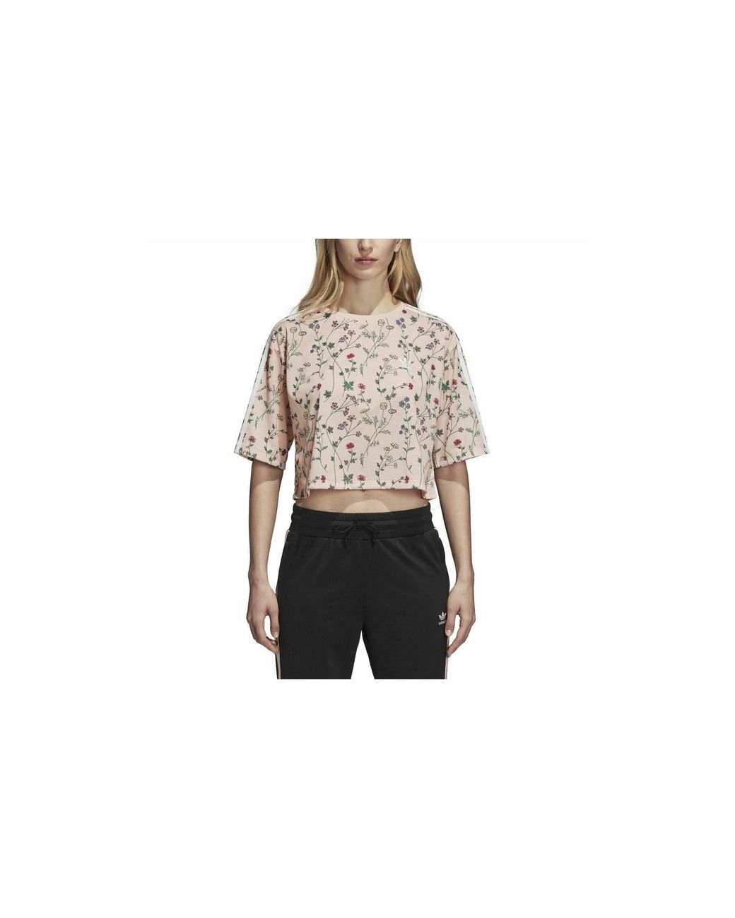 Adidas Black Aop Tee "Blush" Dn9091"