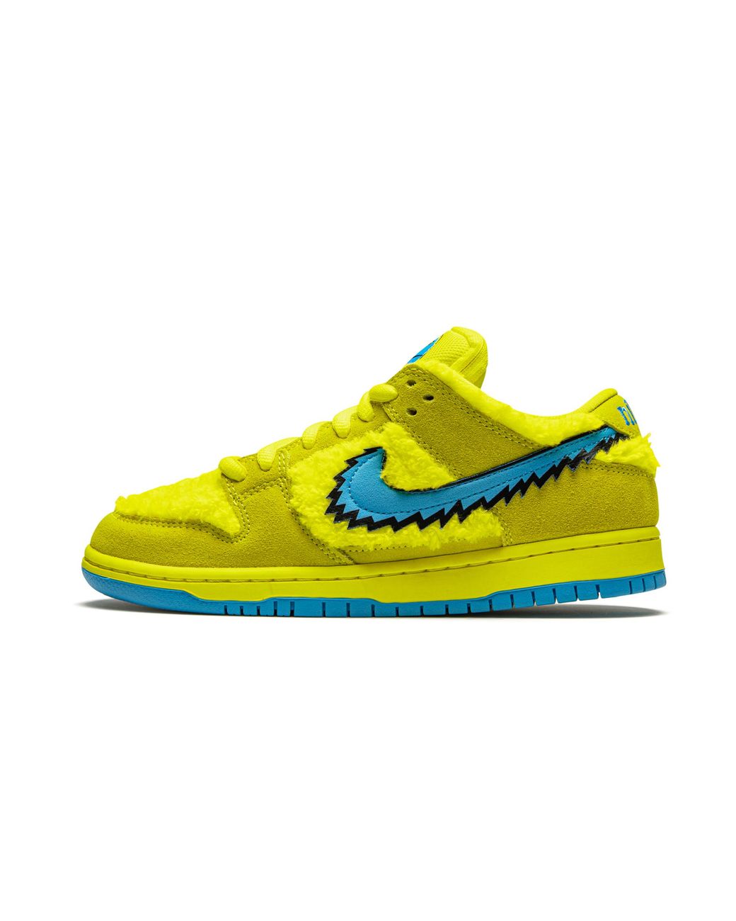 Nike Yellow Sb Dunk Low "Grateful Dead for men